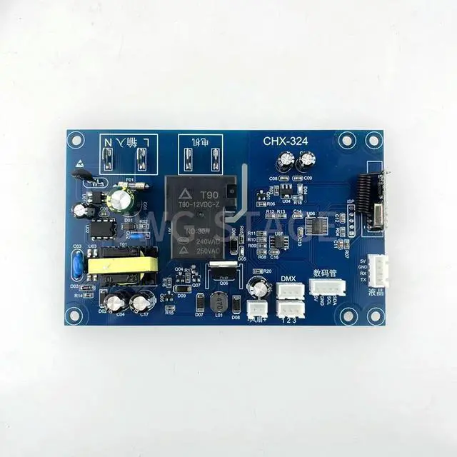 Alt view image 5 of 6 - Digital Control Board for Stage Effect Haze Machine Fog Machine 600W/900W Electronic Component for Lighting And Sound Equipment