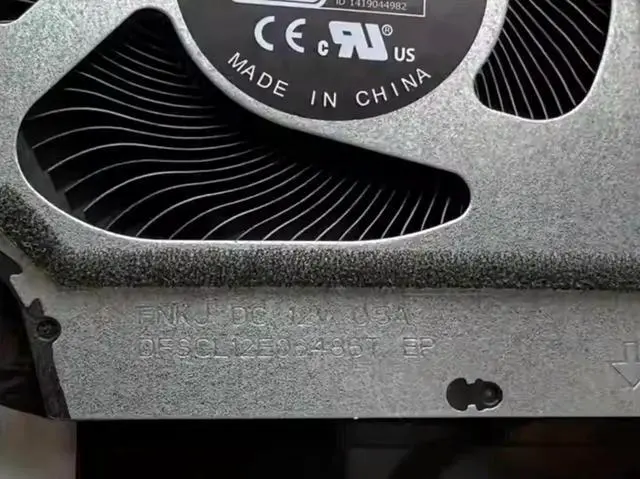 Alt view image 5 of 6 - Laptop CPU Cooling Fan DC12V 0.5A 4-Pin for Predator Helios 300 PH317-55 N20C11 DFSCL12E06486T
