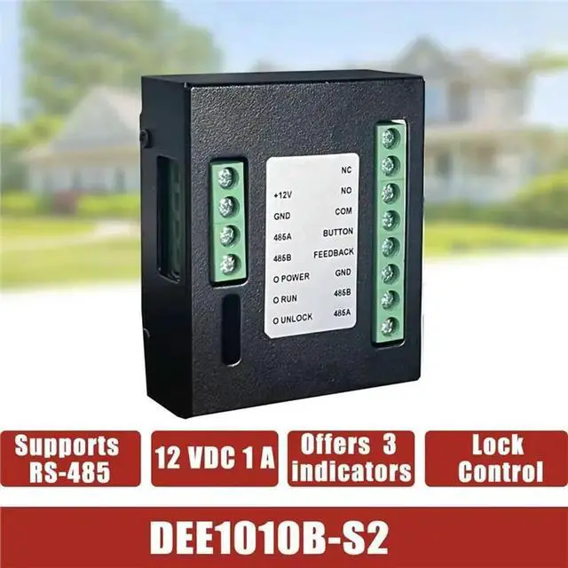 Alt view image 5 of 6 - RS-485 Port Access Control Extension Module For VTO System Supports Door Status Detection& Exit Lock Control- N