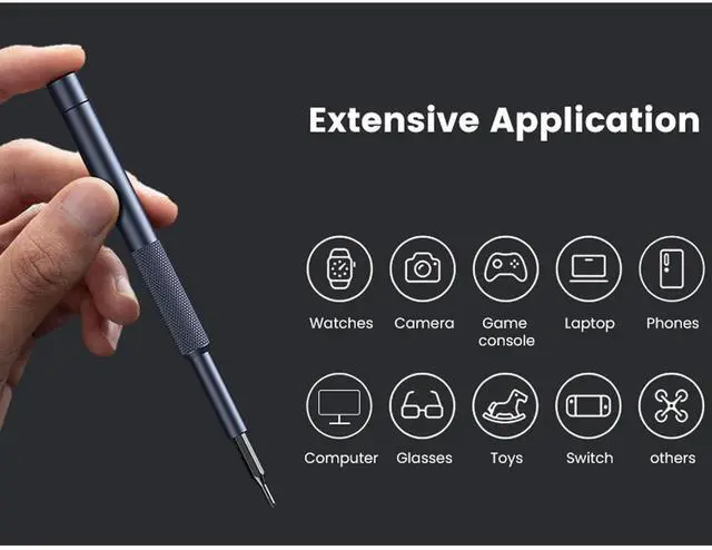 Alt view image 12 of 14 - 25-IN-1 Precision Small Screwdriver Set, Professional Mini Bit Tool Set for Glasses, Watch, Ring Doorbell, ElectronicComputerhigh-strength steel Screw DriverMagneticGift for Mens