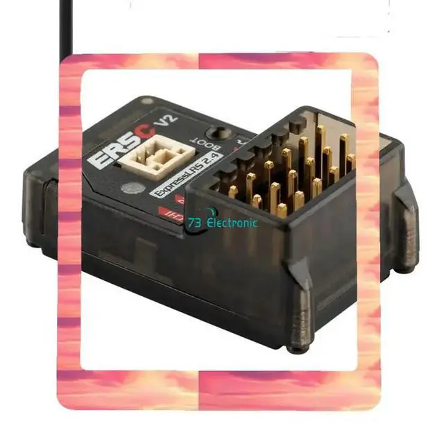 Alt view image 5 of 6 - For Radiomaster ER5C V2 RX Receiver 5CH ELRS 2.4Ghz PWM Receiver For RC FPV Car Boat Truck