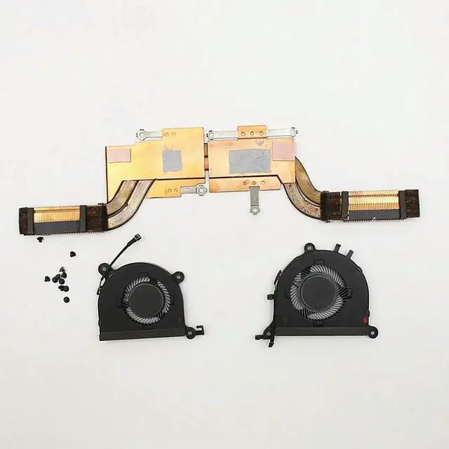 Alt view image 4 of 6 - For Yoga Slim 7-14IIL05 fan, heat sink module heat conducting tube 5H40S19999