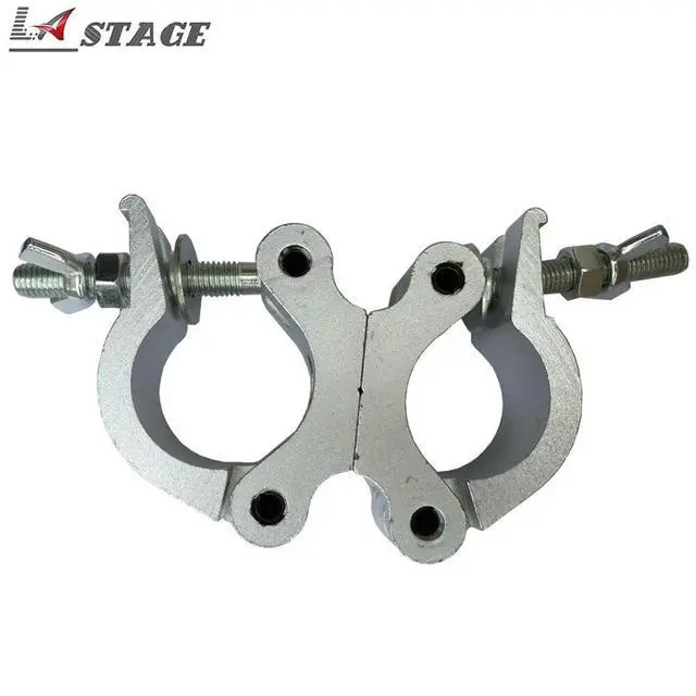 Alt view image 4 of 6 - 40mm-52mm Aluminum Clamps Stage Truss Fastener Dj Club Hanging Hook 250kg Capacity Accessories