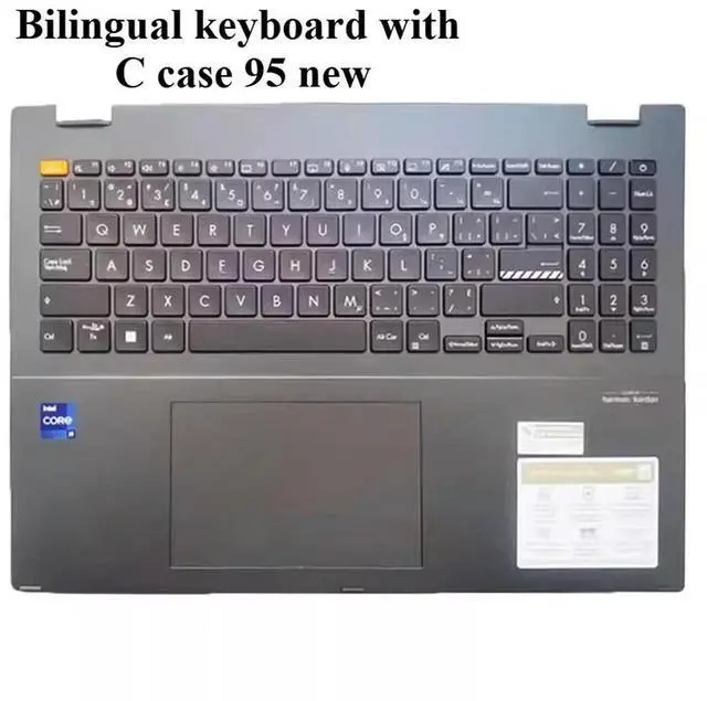 Alt view image 4 of 6 - For /vivobook S16 Flip S 16 Notebook Keyboard with C Case, Touchpad