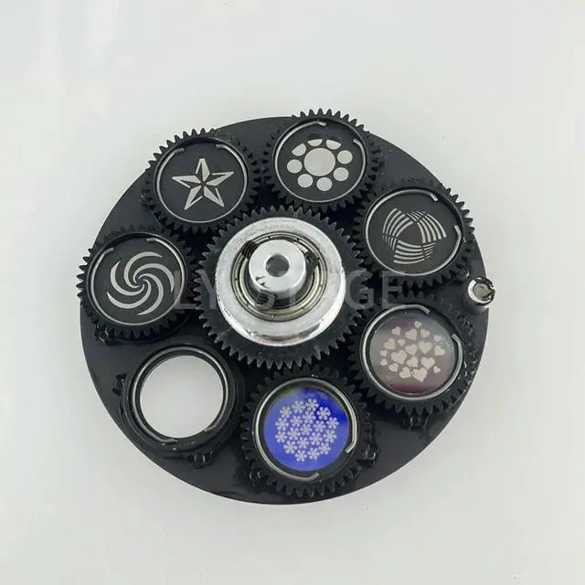Alt view image 5 of 6 - 9.4cm Diameter Rotation Rotate Gobo Wheel With Patterns For LED 90W Moving Head Lights