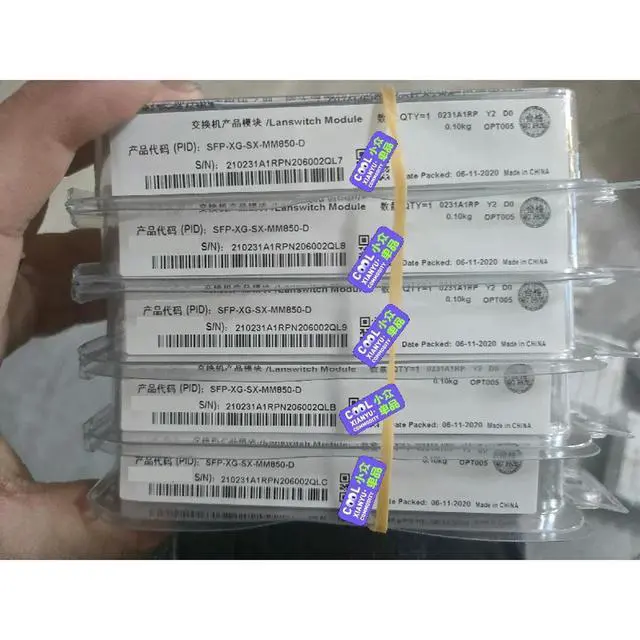 Alt view image 6 of 6 - for H3C SFP-XG-SX-MM850-D 10GBASE-SR SFP+ 850nm Duplex LC MMF OM3 300m DDM Optical Module