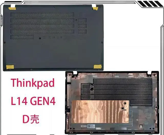 Alt view image 4 of 6 - For /Thinkpad L14 Gen4 D case, bottom case cover, host bottom cover,