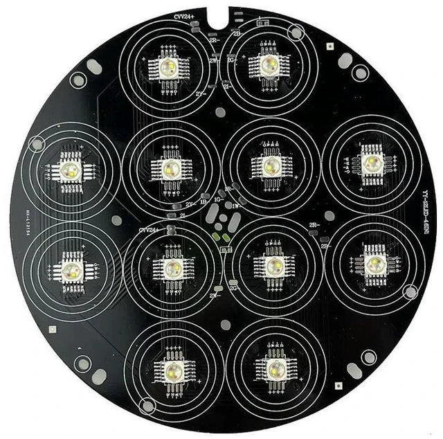 Alt view image 4 of 6 - YY-12LED-4.6IN1 LED Panel Board 4in1 24V For 12x12W RGBW Waterproof LED Par Light