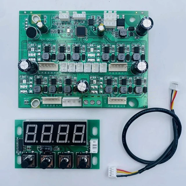 Alt view image 4 of 6 - LZC_K030 v3 Main Board Repair For 4 eyes blinder RGB light board ,each led control separately