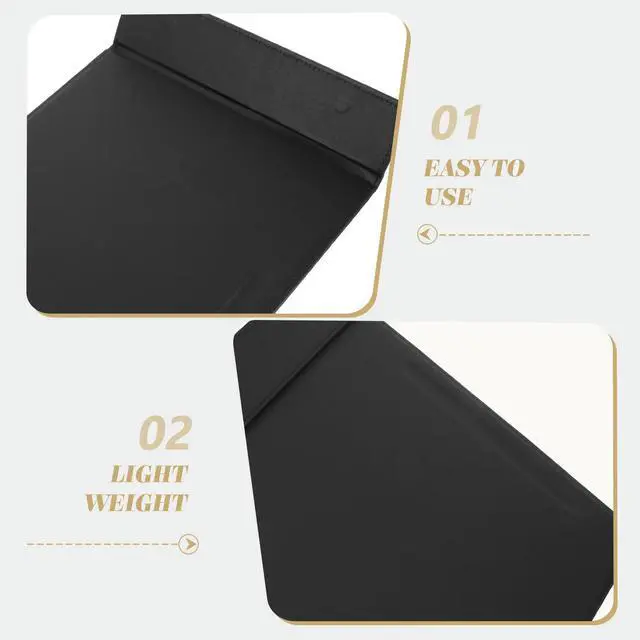 Alt view image 6 of 6 - Hotel Check Book with Pen Slot Wear Resistant Restaurant Check Holder Multipurpose Server Note Pads Menu Display Folder Writing