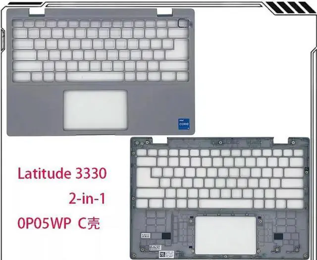 Alt view image 4 of 6 - For Latitude 3330 2-in-1 C case, keyboard palm rest, case 0P05WP