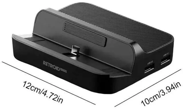 Alt view image 12 of 15 - 7-In-1 Charging Dock for Retroid Pocket 5 Docking Station 3*USB3.0 2*USB2.0 Charging Station Mini Game Console Dock Accessories