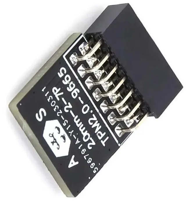 Alt view image 4 of 6 - TPM 2.0 Security Module For //LPC Interface, Remote Encryption Card Enhanced Data Protection 14Pin For