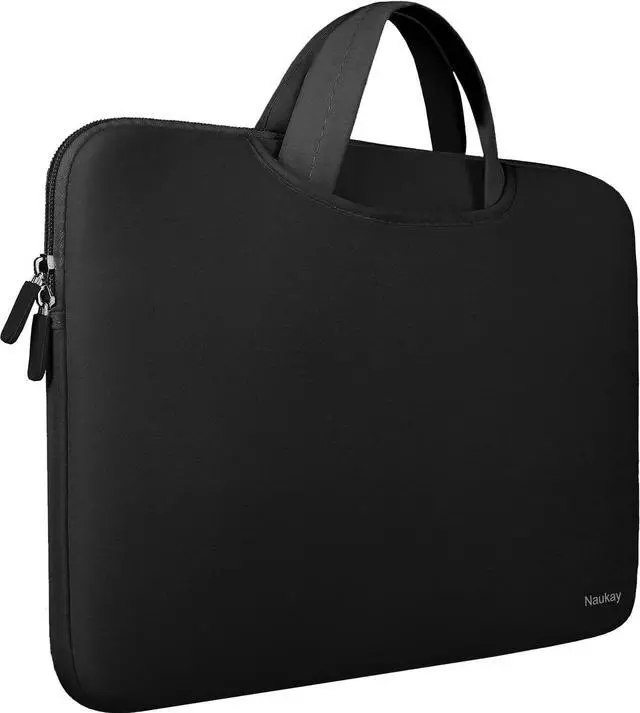 Alt view image 7 of 12 - 15.6 Inch Laptop Sleeve with Extra Pockets - Protective Case for 15-15.6 inch HP, Dell, Acer Laptops