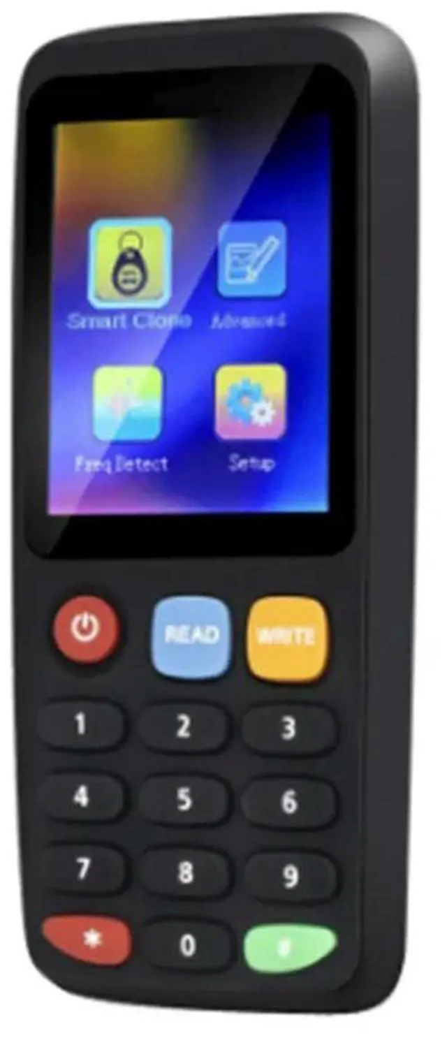Alt view image 8 of 12 - X7 Clone Copier RFID Chip Reader IC ID Token 125Khz Writer 13.56Mhz Tag Duplicator NFC Key Programmer