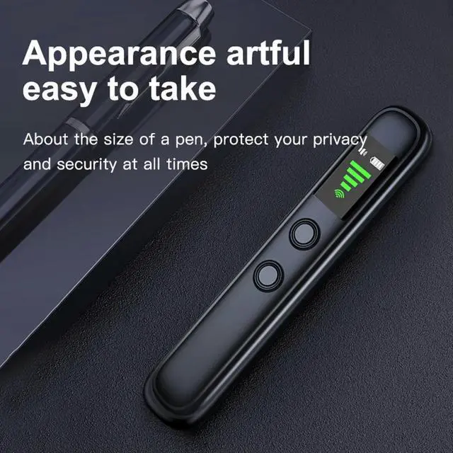 Alt view image 8 of 8 - GPS Tracking Detector 4 Levels Sensitivity Device Detector Anti-Positioning Listening Device Finder for Hotels Travel Office Car