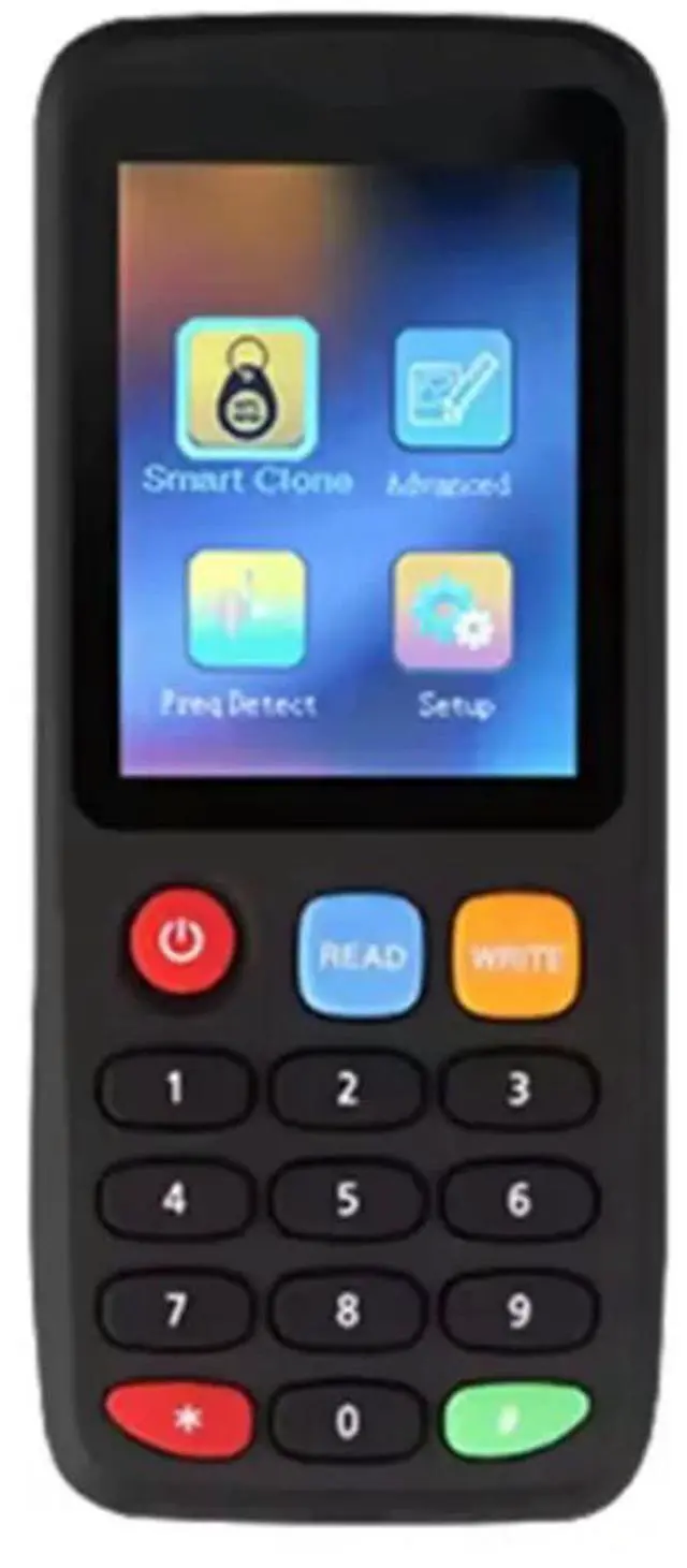 Alt view image 12 of 12 - X7 Clone Copier RFID Chip Reader IC ID Token 125Khz Writer 13.56Mhz Tag Duplicator NFC Key Programmer