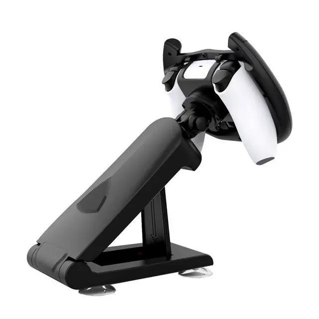 Alt view image 7 of 8 - Professional Gaming Steering Wheel Electronic Machine Accessories for PS5 Car Racing Games Handle with Bracket