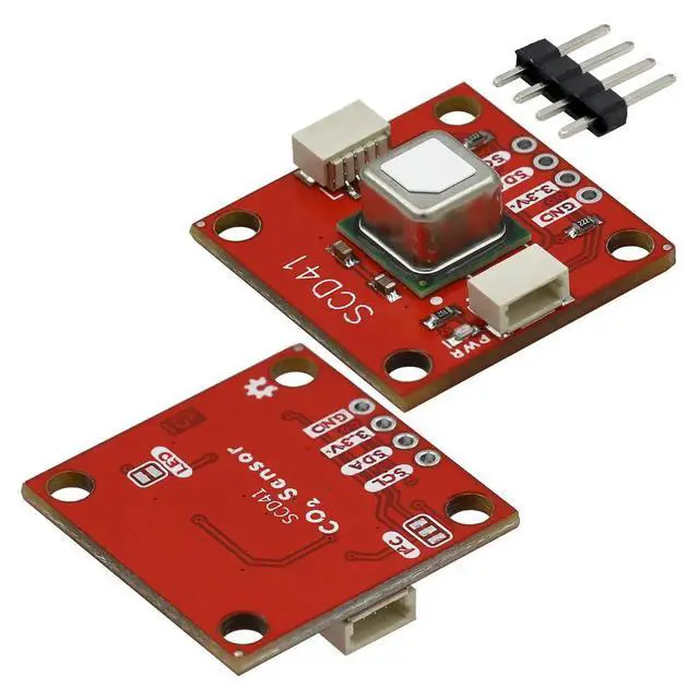 Alt view image 2 of 2 - SCD40/SCD41 gas sensor module detects CO2, carbon dioxide, temperature and humidity in one sensor I2C communication