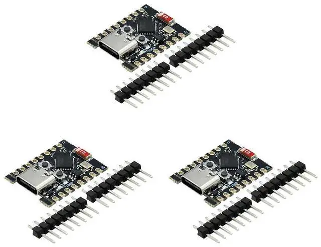 Alt view image 7 of 9 - 3X ESP32-C3 Development Board ESP32 Mini Bluetooth Development Board Easy Expansion And Power Supply Flexibility