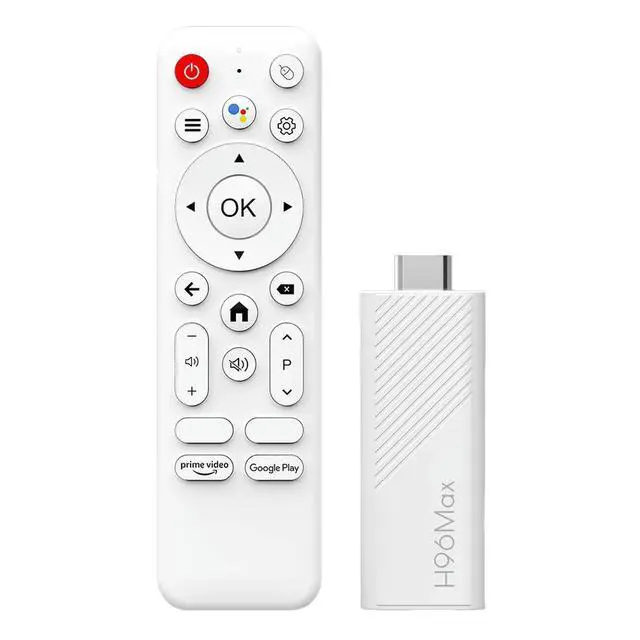 Alt view image 5 of 8 - H96 MAX H313 mini TV Stick Android14 Quad Core 6 BT5.0 4K@60fps ATV Launcher Google Voice Assistant Media Player AI TV SticK