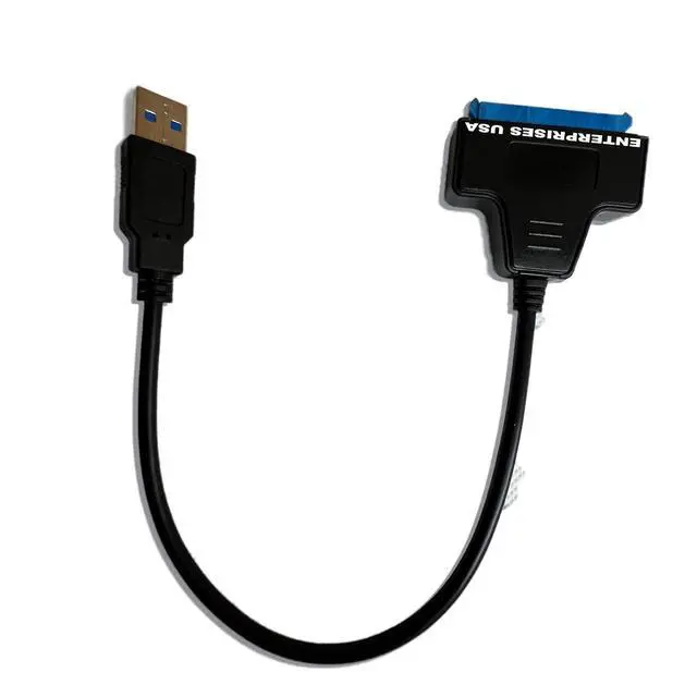 Alt view image 10 of 14 - SATA to USB Cable USB 3.0 to SATA III Hard Drive Adapter Converter for 2.5 Inch SSD & HDD Data Transfer Support UASP (Black) Enterprises USA