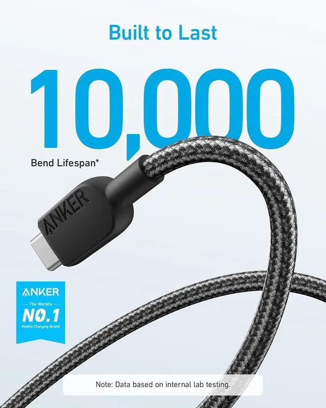 Alt view image 6 of 8 - USB to USB C Cable USB A to Type C Charger Cord (2 Pack 3FT) for Galaxy Note 10/S10+ S10 LG V30 (USB 2.0 Black)