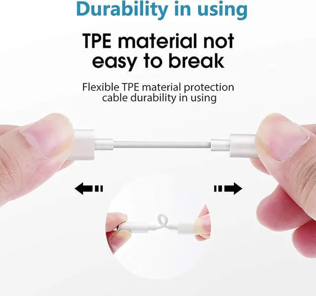 Alt view image 10 of 14 - (Latest Version) iPhone Adapter3 Pack Apple Lightning to 3.5mm Jack Aux Audio Accessories Headset Splitter Adaptor Compatible for Music Compatible with iPhone 14/13/XS/7 8 Support All iOS System