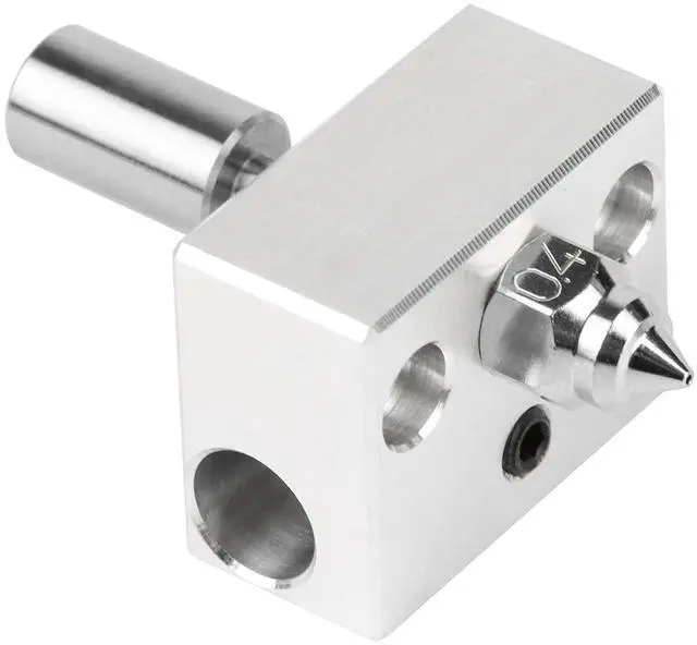 Alt view image 13 of 14 - IdeaFormer Sprite Extruder Heater Block Upgrade High Temperature 300 Kit T4C Titanium Alloy All Metal Heatbreak Nickel Copper Plated Nozzle for Ender 3 S1 S1 Pro CR-10 Smart Pro