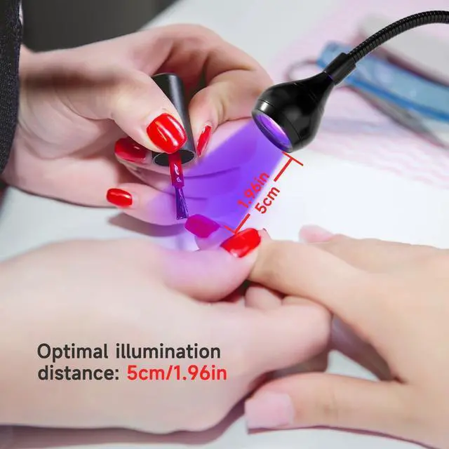 Alt view image 14 of 14 - UV Nail Lamp - UV Light for Gel Nails, Flash Cure Lamp