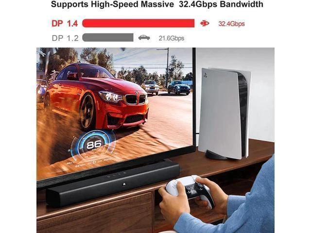 Alt view image 13 of 14 - CL3 8K Fiber Optic HDMI 2.1 Cable 16Feet, Supports Ultra High Speed 48Gbps 8K@60Hz 4K@120Hz Dynamic HDR, eARC,ARR, Dolby Atmos, Compatible with PS5/Xbox Series X/Apple TV 4K, Roku/Samsung
