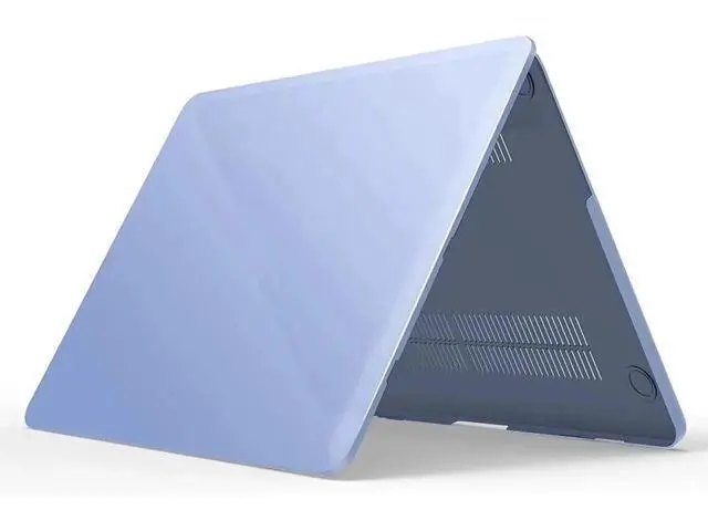 Alt view image 9 of 14 - Compatible with MacBook Pro 15 Inch Case 2019 2018 2017 2016 A1990 A1707, Hard Shell Case with Keyboard Cover & Type C Adapter for Mac Pro 15 Touch Bar Light Blue