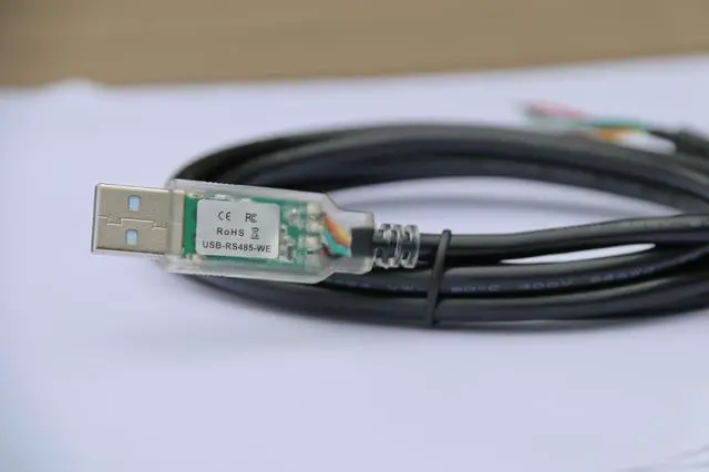Alt view image 11 of 14 - FTDI USB-RS485-WE-1800-BT Cable USB to RS485 UART Serial Adapter Converter Cable USB-RS485-WE Cable 1.8M 6 Way Wire End