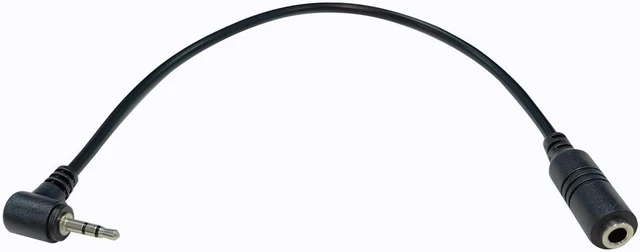 Alt view image 7 of 12 - 3.5mm Female to 2.5mm Male Headphone Adapter Cable Connector Suit for Smartphone Headset Convert to 2.5mm Jack Work for Telephone and Cordless Phones with 2.5mm Headset Jack