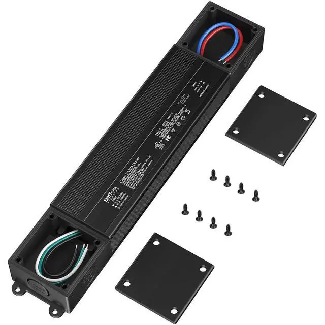 Alt view image 8 of 14 - 60W Triac Dimmable LED Driver 100-277VAC to 24VDC Dimmable Power Supply Waterproof IP67 Transformer for Indoor Outdoor LED Lights Compatible with Lutron and Leviton Dimmers Class 2 UL Listed