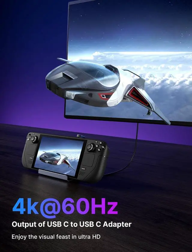 Alt view image 11 of 14 - 180 USB-C to USB Adapter 2 Pack 180 Degree Angle USB-C Male to USB-C Female USB-C 3.1/PD 100W and Type-C Male to USB-A Female Adapter for Steam Deck/Switch/ROG Ally/Laptop/Tablet/Phone - Grey