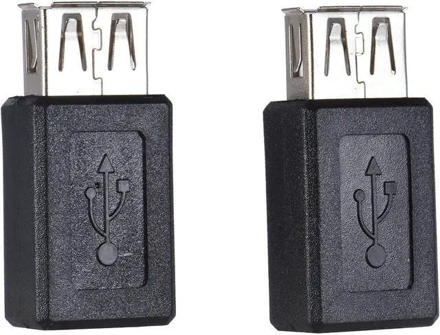 Alt view image 13 of 14 - 3-Pack USB 2.0 A Female to Micro USB Female Adapter Converter Connector Support Data Sync & Charging
