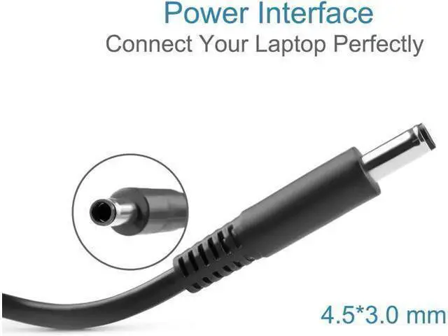Alt view image 10 of 12 - JUYOON 90W OptiPlex Micro Charger Power Cord for dell OptiPlex 7060 5060 7070 5070 dell Inspiron 15 7590 7790 7500 17 7706 15 7501 7506 (4.5 * 3.0mm)