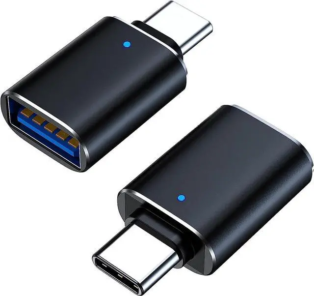 Alt view image 7 of 12 - USB C to USB Adapter 3.1 Gen 2 10Gbps USB to USB C Adapter USB-C Male to USB 3.0 A Female USB 3.2 Type C OTG Converter for MacBook pro Laptop PC iMac iPad air