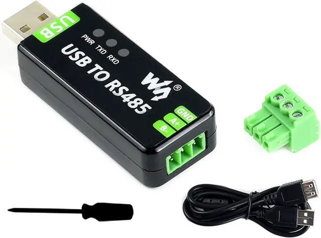 Alt view image 8 of 14 - USB to RS485 Converter Industrial Adapter Original FT232RL and SP485EEN Fast Communication Embedded Protection Circuits Resettable Fuse ESD Protection