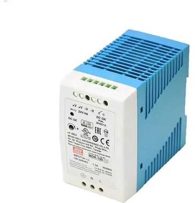 Main image of WRIARICH Mean Well MDR 100W 12V 7.5A Switching Power Supply AC/DC Single Output Industrial DIN Rail MDR-100-12 Type Enclosed Power Supply Driver Transformer