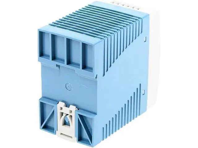Alt view image 4 of 5 - WRIARICH Mean Well MDR 100W 12V 7.5A Switching Power Supply AC/DC Single Output Industrial DIN Rail MDR-100-12 Type Enclosed Power Supply Driver Transformer