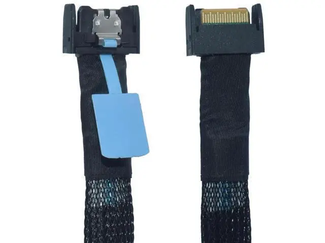 Alt view image 8 of 14 - PCIe 5.0 MCIO 4i Straight Cable, SFF-TA-1016 38Pin Male to Male, 50cm (1.6ft)