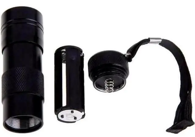 Alt view image 10 of 10 - Portable Black Light UV Flashlight 12 LED 395nm Ultraviolet Urine Detector Torch linterna For Dog/Cat/Pet Urine & Dry Stains