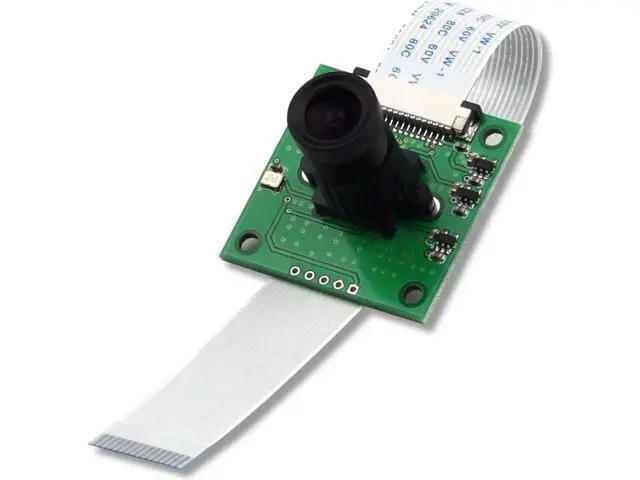 Alt view image 6 of 10 - Werleo M12 Mount Camera for Raspberry Pi Interchangeable M12x0.5 Lens, OV5647 5MP 1080P Video Camera Module for Raspberry Pi Model A or B B+ model 2 Raspberry Pi 3 3b+