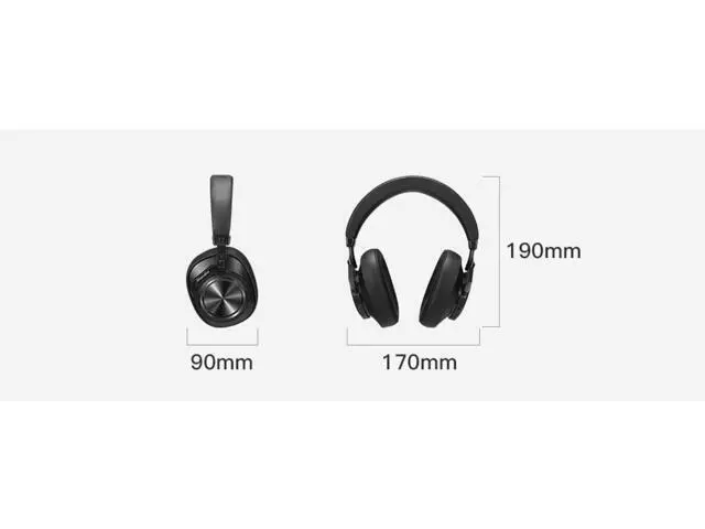 Alt view image 12 of 12 - Wireless Bluetooth Headphones HD Stereo Headphones Built-in Microphone