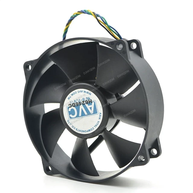 Alt view image 7 of 8 - Compatible for AVC DA09025T12U 12V 0.70A 9cm 9025 4-Wire Cooling Fan