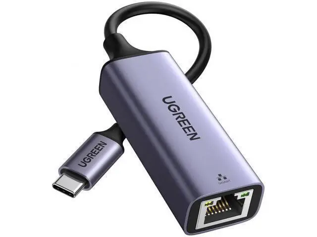 Alt view image 7 of 12 - UGREEN USB C to 1Gbps Ethernet Adapter, Thunderbolt 4/3 Compatible Aluminum RJ45 Network Dongle Plug and Play, USB-C LAN Adapter for MacBook Pro/Air, iPhone 16 Pro/Max, iPad, Dell XPS Laptops