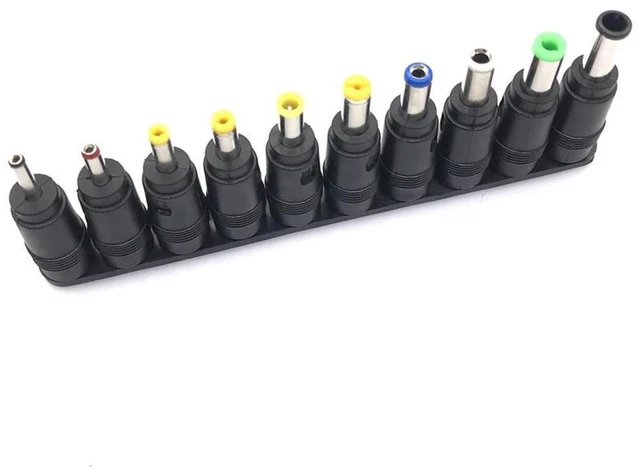 Alt view image 4 of 4 - 34 pcs/set Universal Plug 34pcs DC Power 5.5x2.1mm DC head Jack Charger to Plug Power Adapter for Notebook Laptop