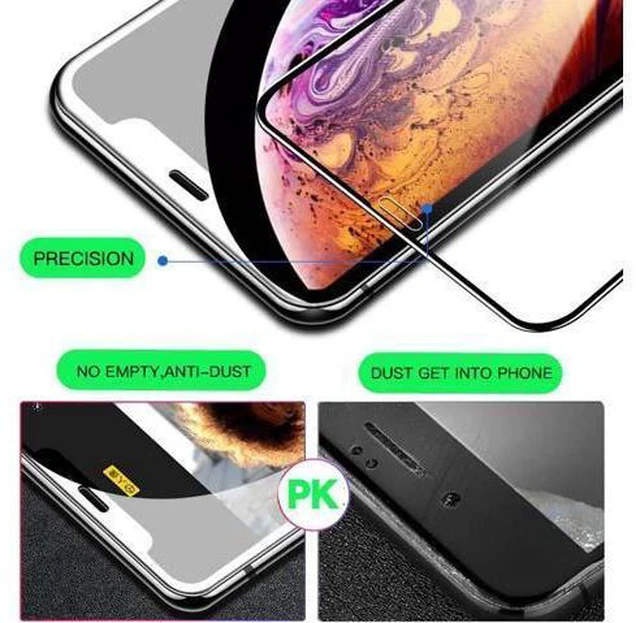 Alt view image 9 of 14 - 2PCS 20D Curved Edge Full Cover Tempered Glass Screen Protector For Apple iPhone 7 Protection Film
